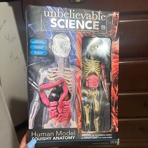 Unbelievable Science Human Model Squishy Anatomy - Pink & Beige